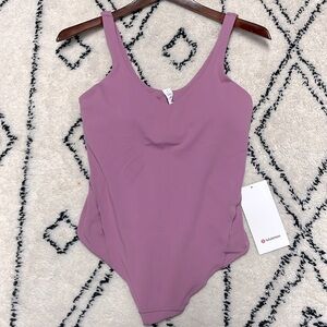 Lululemon Align Bodysuit NWT - Size 8. Color Velvet Dust.